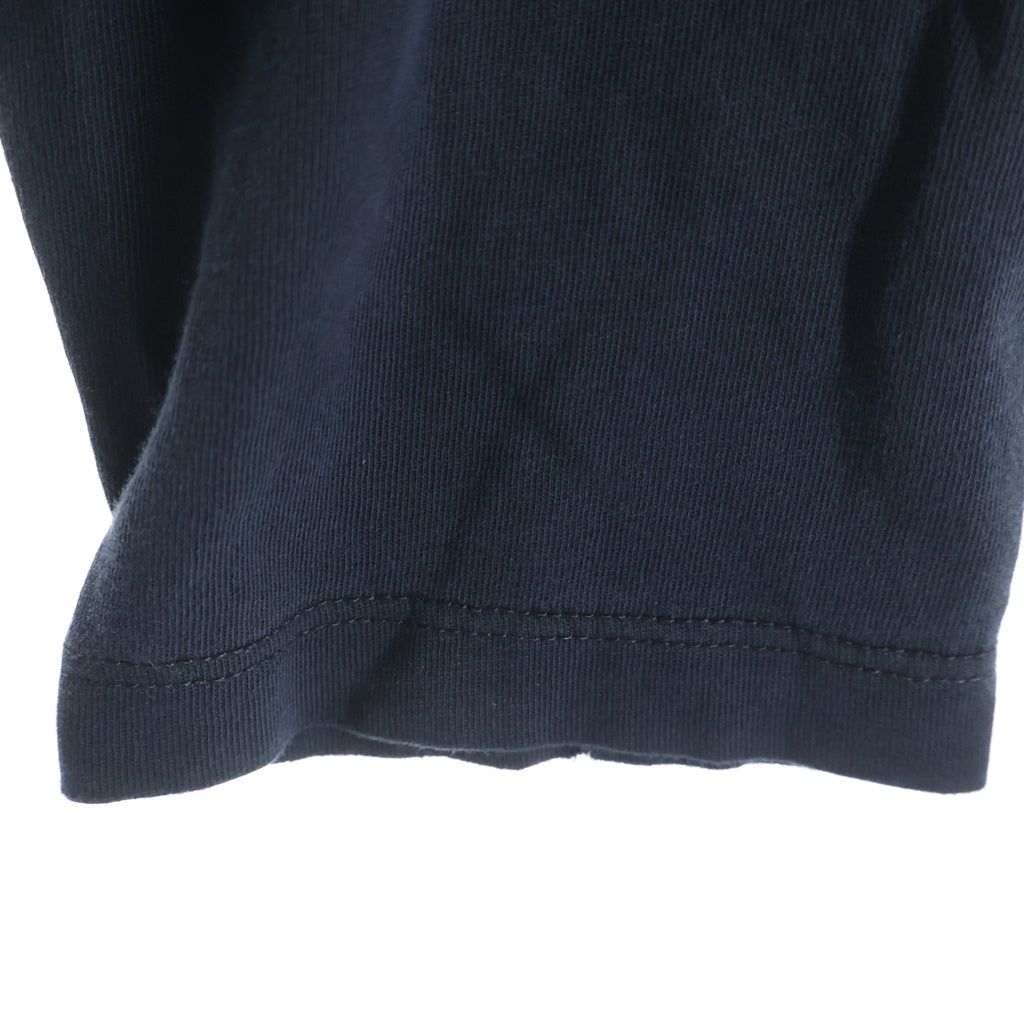 LOEWE(ロエベ) ANAGRAM LONG SLEEVE T-SHIRT アナグラム 長袖Tシャツ カットソー ワンポイントロゴ 刺繍 ブラック H526Y24J04