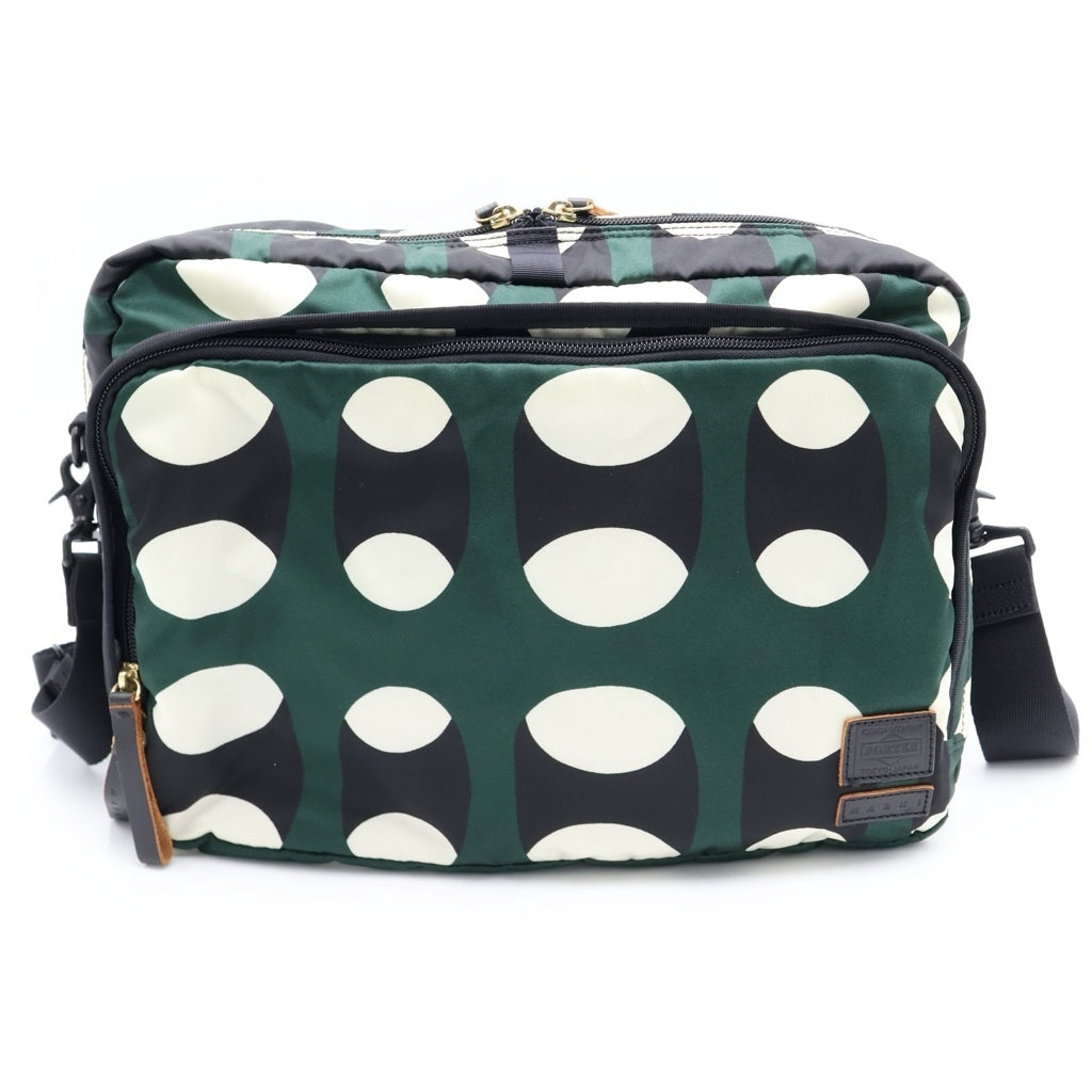 MARNI(マルニ) × PORTER 3WY CLUTCH ショルダーバッグ ボディーバッグ グリーン - レディース