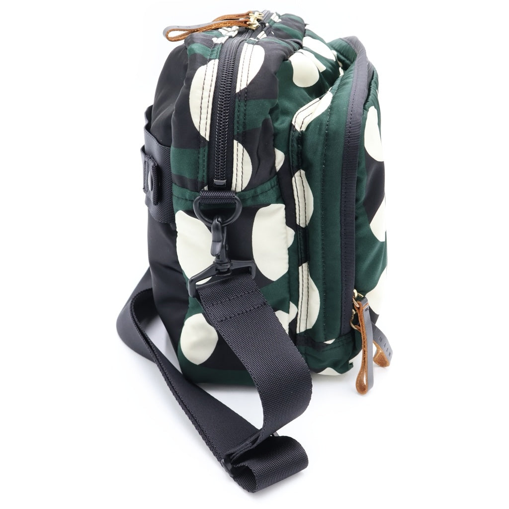 MARNI(マルニ) × PORTER 3WY CLUTCH ショルダーバッグ ボディーバッグ グリーン - レディース