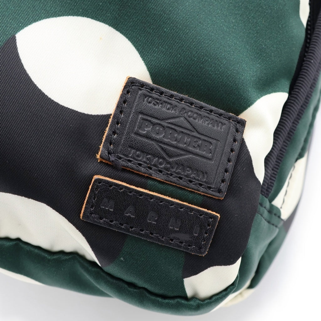 MARNI(マルニ) × PORTER 3WY CLUTCH ショルダーバッグ ボディーバッグ グリーン - レディース