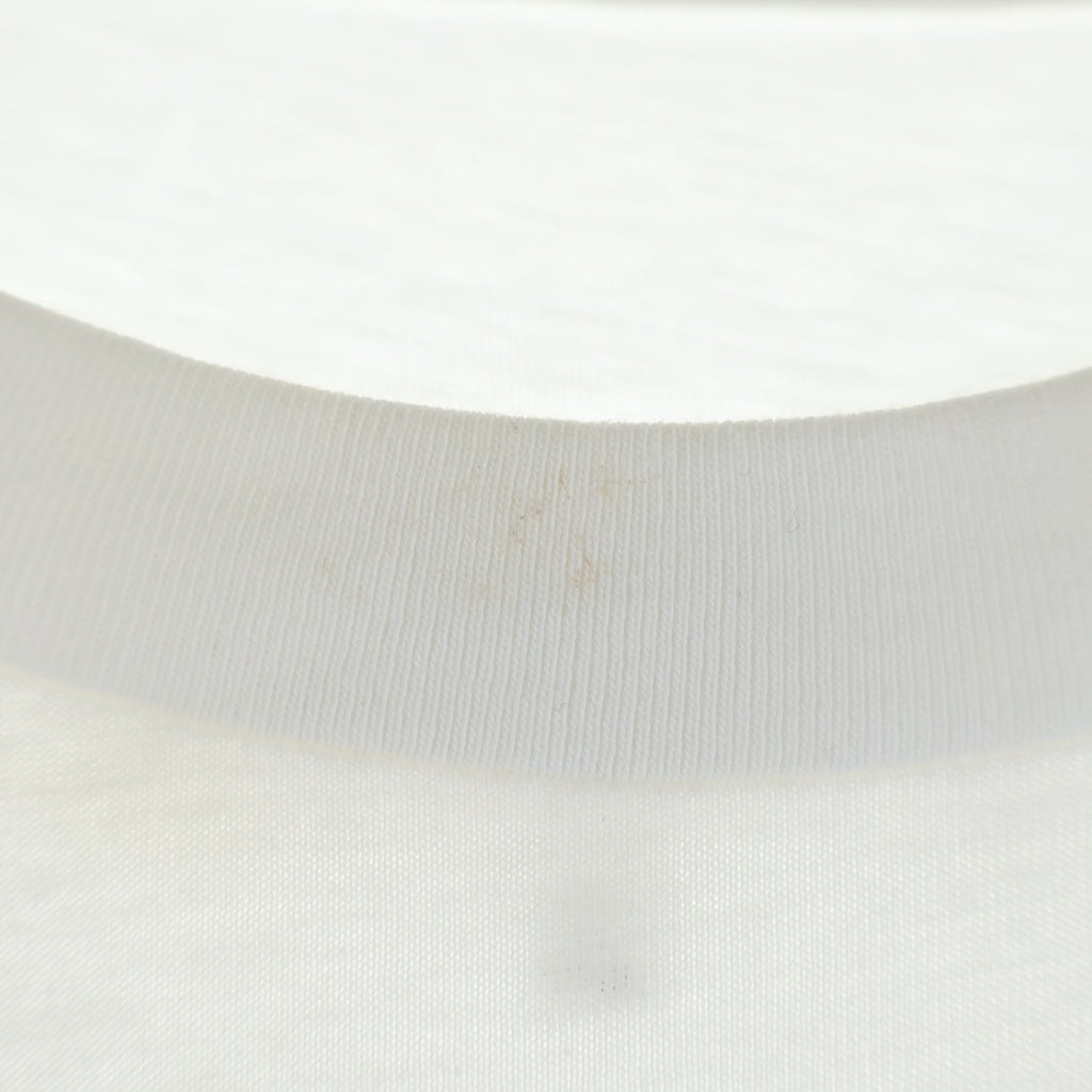 MM6 Maison Margiela(エムエムシックスメゾンマルジェラ) MM-SIX フロントグラフィックプリント 半袖Tシャツ カットソー ホワイト S52GC0276 S24312