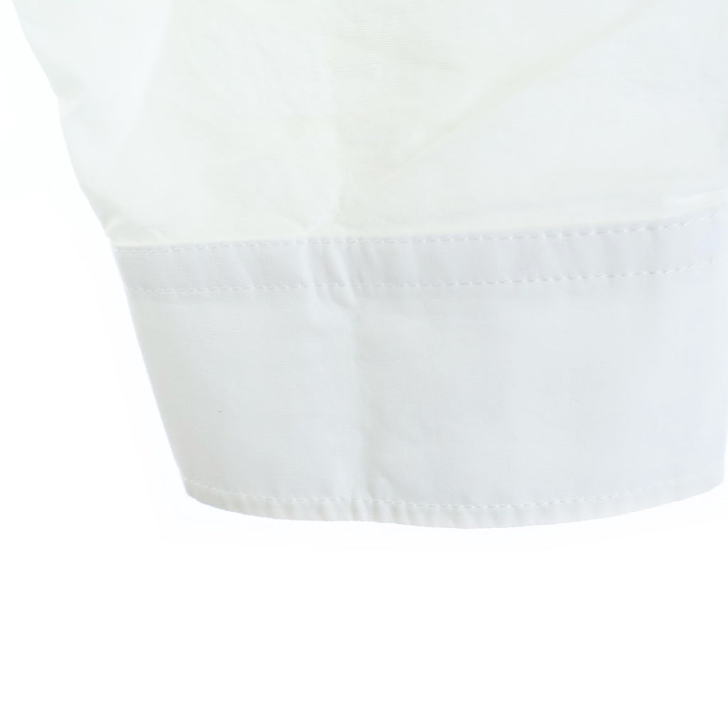BALENCIAGA(バレンシアガ) Oversized Off Shoulder Cotton Poplin Shir オーバーサイズオフショルダー コットンポプリン ロングスリーブシャツ 長袖シャツ ホワイト 809072 TNM60 レディース