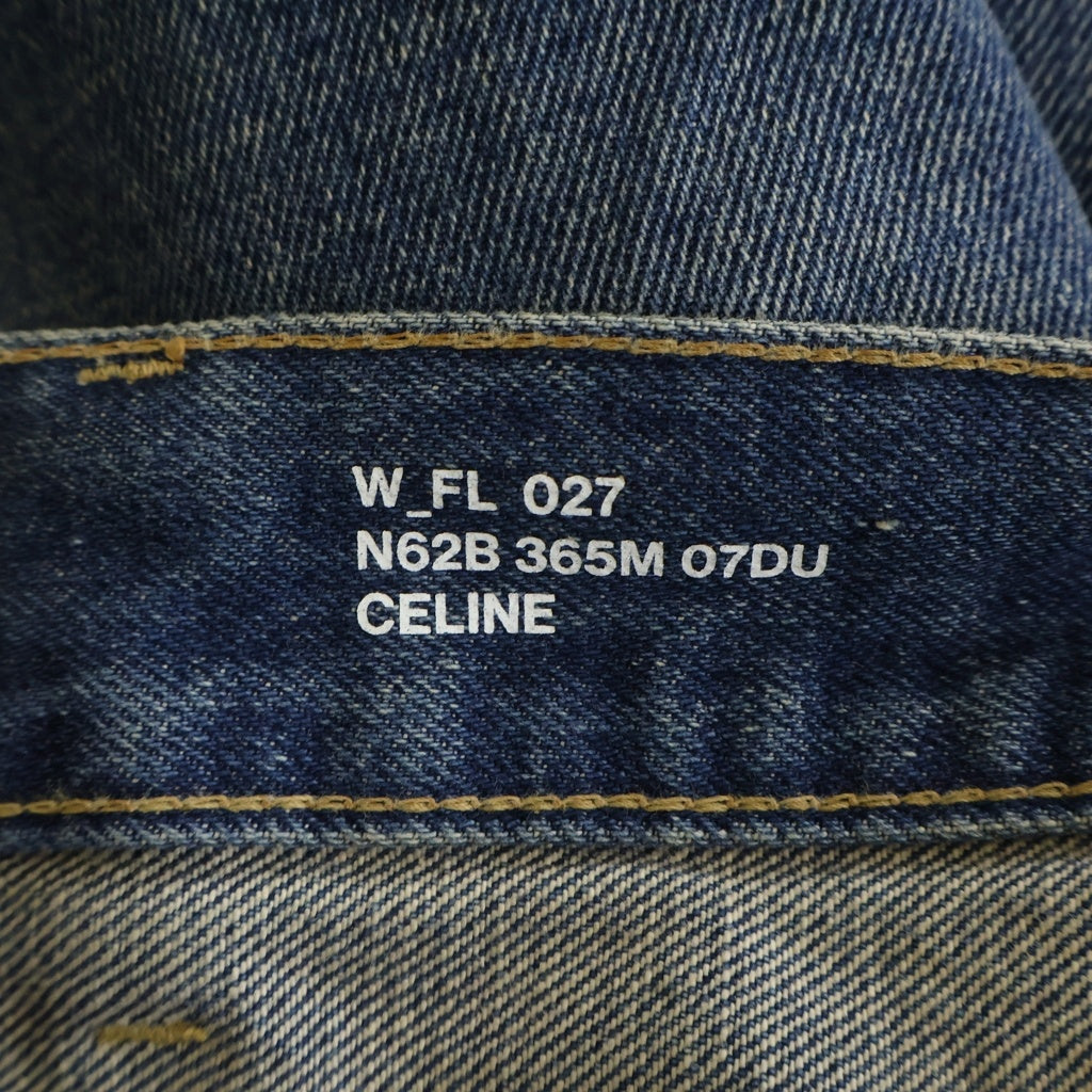CELINE(セリーヌ) 25SS Marco Jeans in Dark Union Wash Denim マルコジーンズ ダークユニオンウォッシュデニム インディゴ レディース N62B 365M 07DU