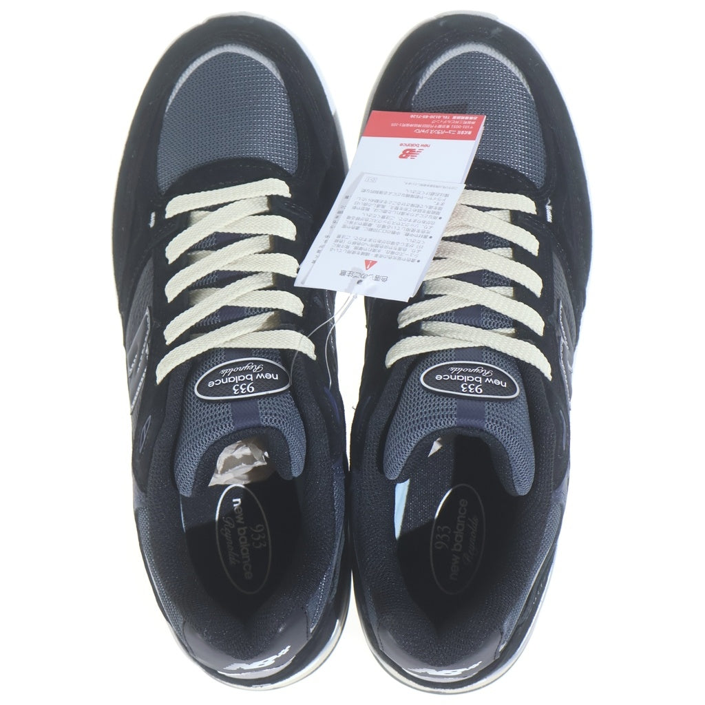 New Balance(ニューバランス) NB Numeric Andrew Reynolds 933 UN993BNT ヌメリック アンドリュー レイノルズ ローカットスニーカー シューズ ブラック US11/29cm