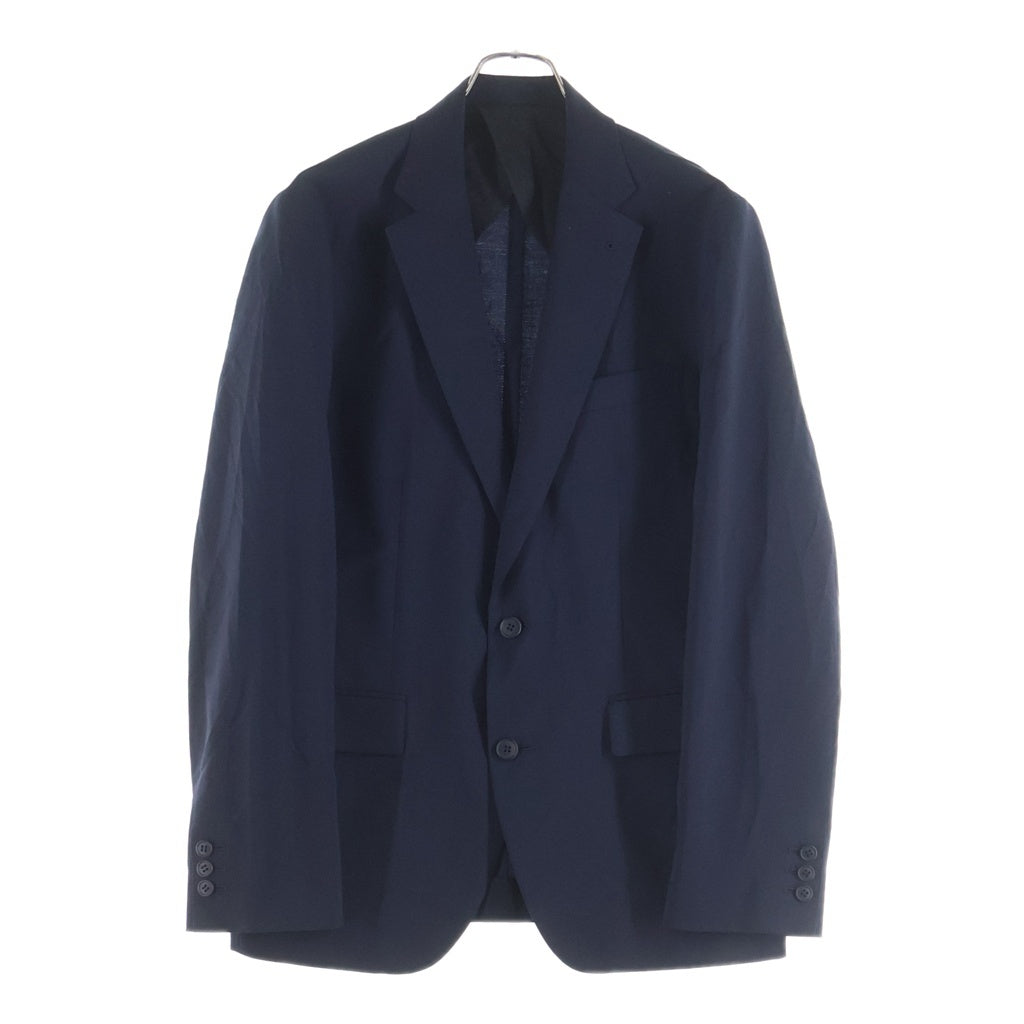 SOPHNET.(ソフネット) WOOL TROPICAL STANDARD 2BUTTON JACKET ウール トロピカル スタンダード2ボタン ジャケット ネイビー 260026