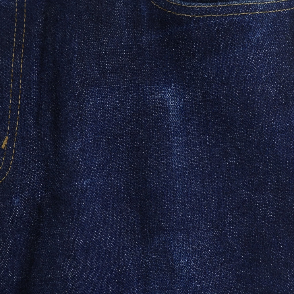 UNIFORM EXPERIMENT(ユニフォームエクスペリメント) RIGID DENIM WIDE-FIT JEANS リジット ワイドフィット デニム インディゴ 252052