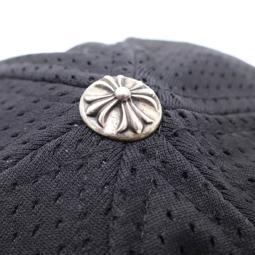 CHROME HEARTS(クロムハーツ) BASEBALL TRUCKER MESH CAP ベースボール トラッカー メッシュ キャップ 帽子 ブラック