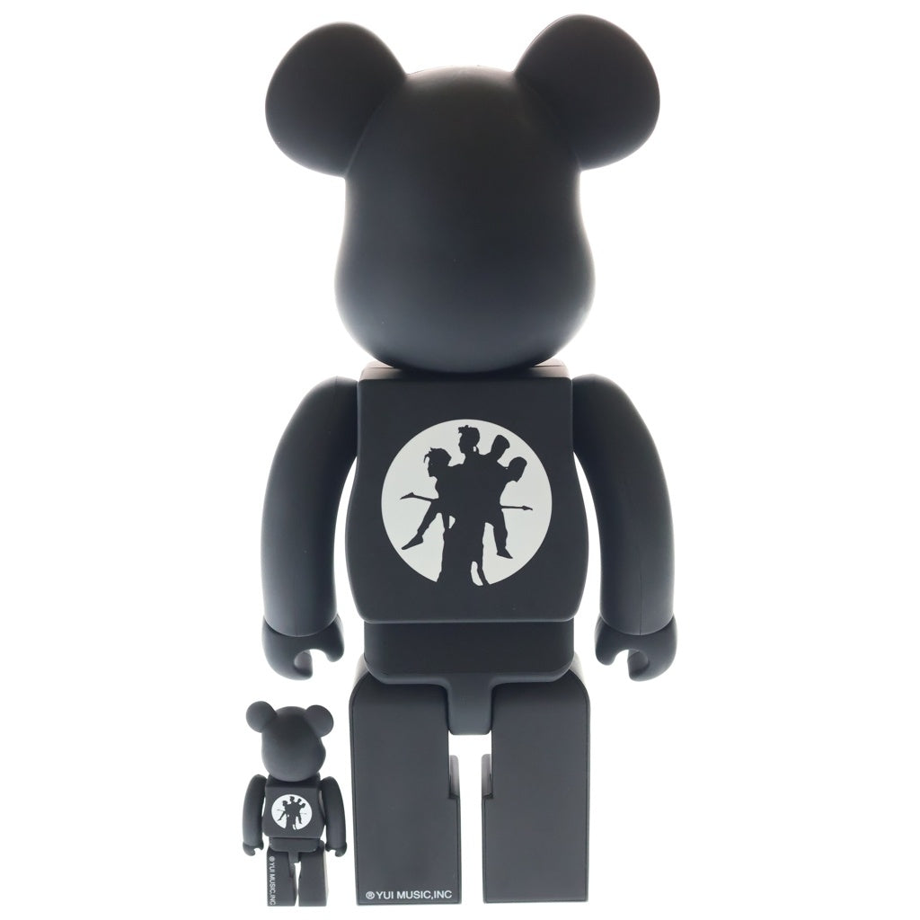 MEDICOM TOY(メディコムトイ) BE@RBRICK NO NEW YORK BOOWY 100% & 400% ベアブリック フィギュア 人形 ブラック