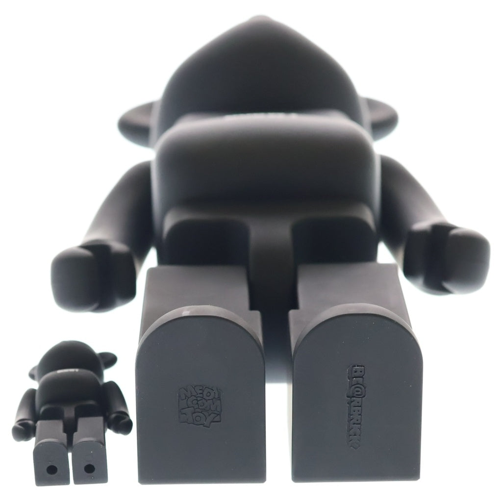 MEDICOM TOY(メディコムトイ) BE@RBRICK NO NEW YORK BOOWY 100% & 400% ベアブリック フィギュア 人形 ブラック