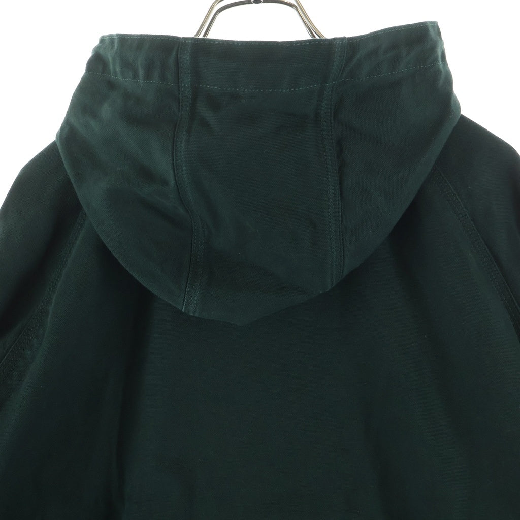Sacai(サカイ) 25AW ×CARHARTT WIP Washed Duck Hooded フーデッドダックジャケット グリーン 03859M