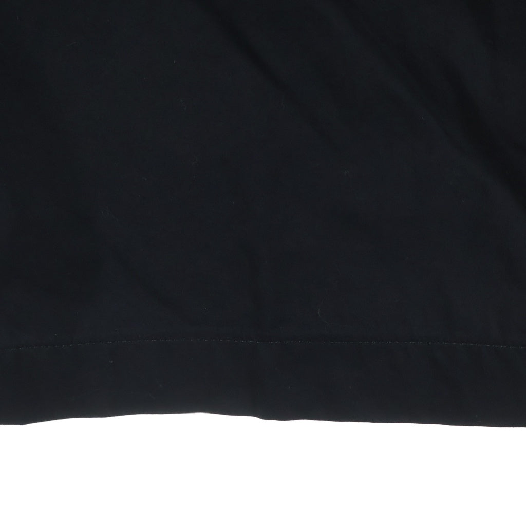 Graphpaper(グラフペーパー) Garment Dyed Typewriter Oversized Slacks ガーメントダイ タイプライターオーバーサイズスラックス コットンパンツ ブラック