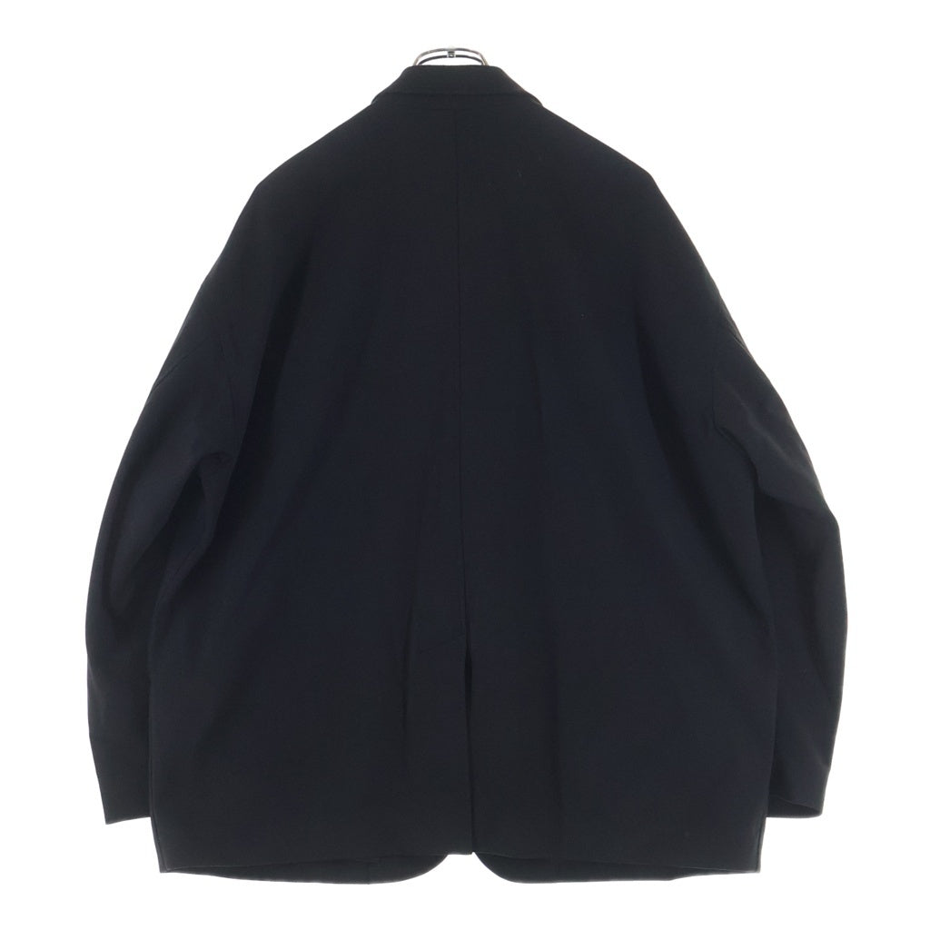 Graphpaper(グラフペーパー) SIDOGRAS Melange Ponte Jacket シドグラス メランジポンテジャケット テーラードジャケット ブラック GM254-20049