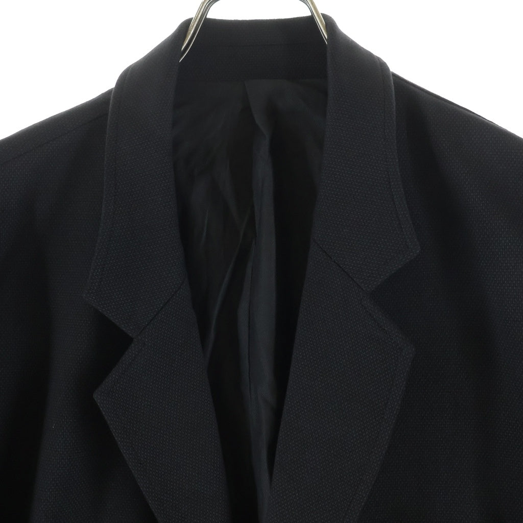 Graphpaper(グラフペーパー) SIDOGRAS Melange Ponte Jacket シドグラス メランジポンテジャケット テーラードジャケット ブラック GM254-20049