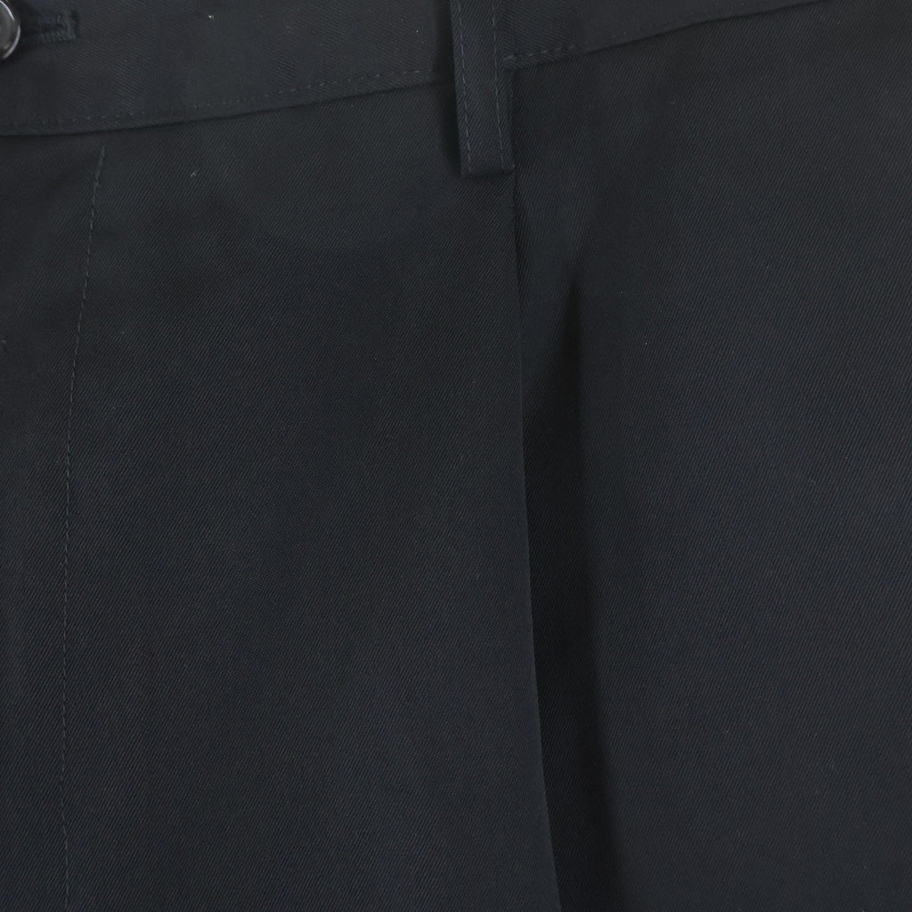 Graphpaper(グラフペーパー) Scale Off Wool Tapered Trousers スケールオフウールテーパードトラウザーパンツ スラックス ブラック GM241-40170B