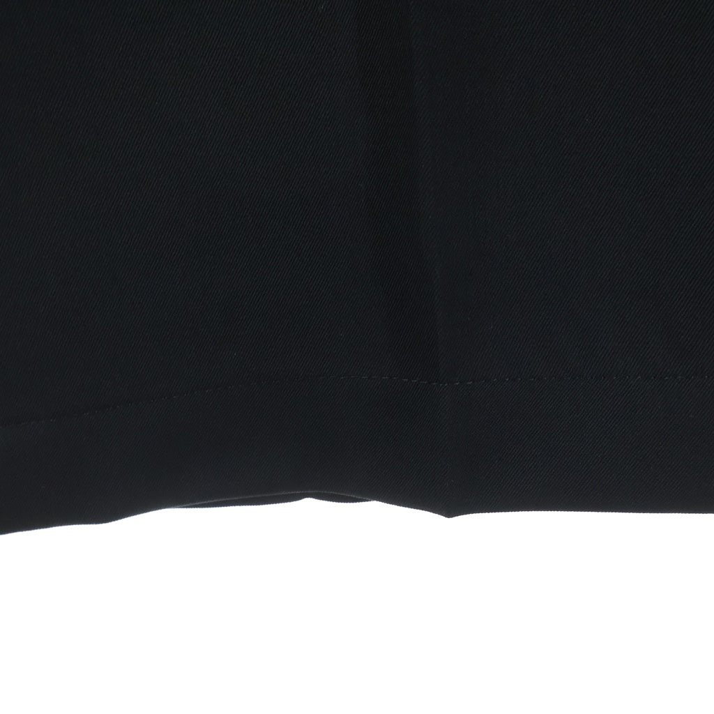 Graphpaper(グラフペーパー) Scale Off Wool Tapered Trousers スケールオフウールテーパードトラウザーパンツ スラックス ブラック GM241-40170B