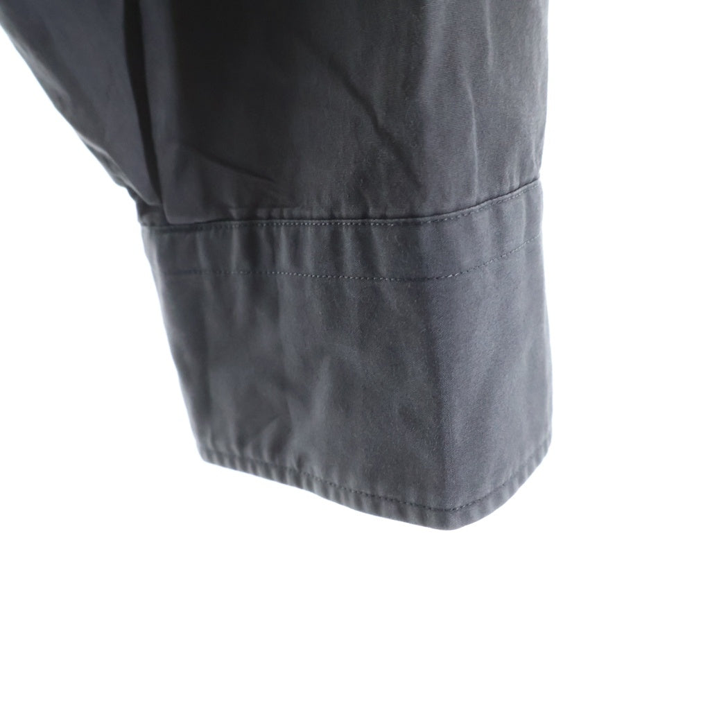Graphpaper(グラフペーパー) Broad L/S Oversized Regular Collar Shirt ブロード 長袖シャツ オーバーサイズレギュラーカラーシャツ グレー GM212-50110B