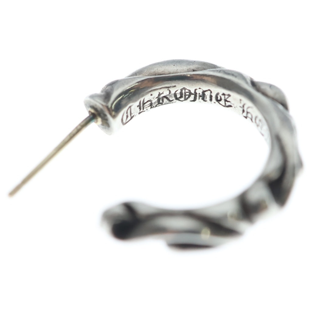 CHROME HEARTS(クロムハーツ) HOOP SCROOL スクロール フープピアス シルバー BCA102 -