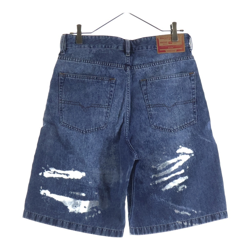 DIESEL(ディーゼル) ×tinder SIRE-SHORT ティンダー デニムショーツ ダメージ加工 インディゴ P01770 068ZH
