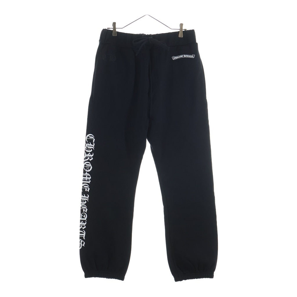CHROME HEARTS(クロムハーツ) Scroll Label Side Logo Sweat Long Pants スクロールラベル サイドロゴ スウェットパンツ ブラック -