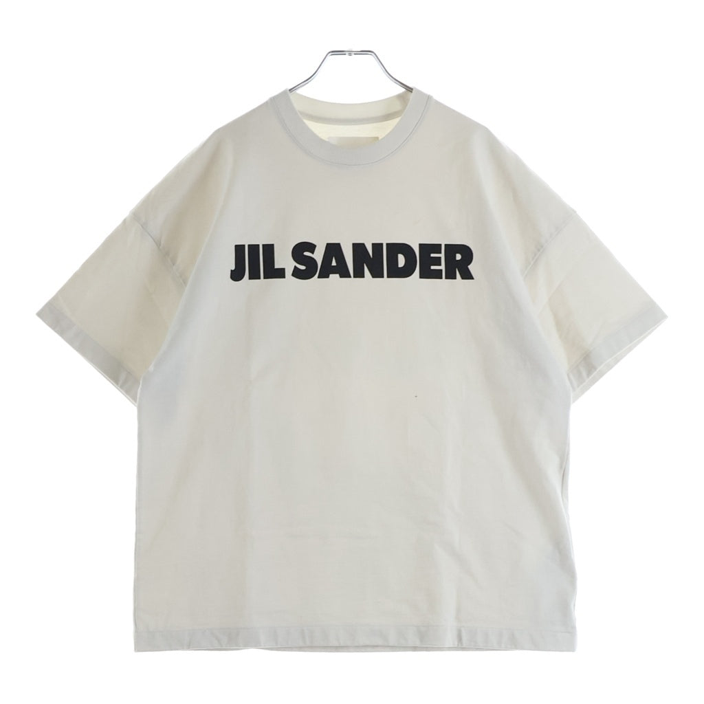 JIL SANDER(ジルサンダー) 24SS LOGO T-SHIRT ロゴプリント 半袖Tシャツ カットソー ホワイト J21GC0001 J45148