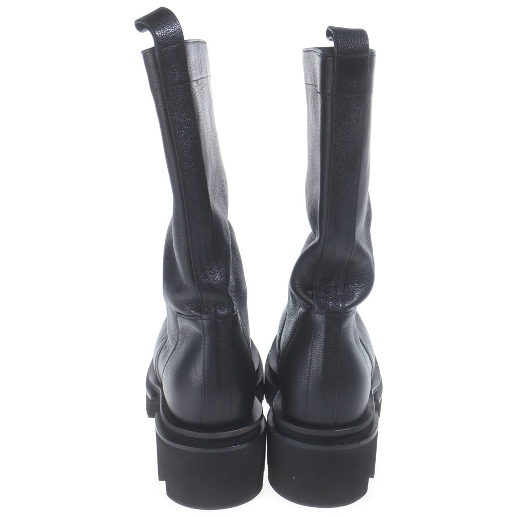 Rick Owens(リックオウエンス) 26SS TEMPLE CALF PULL ON BOGUN BOOT ボーガンブーツ ブラック RU01f2838