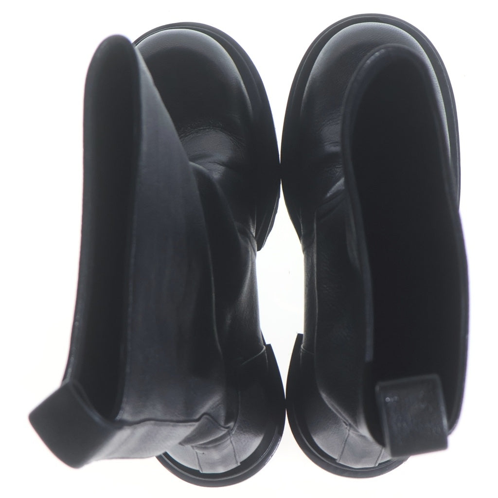 Rick Owens(リックオウエンス) 26SS TEMPLE CALF PULL ON BOGUN BOOT ボーガンブーツ ブラック RU01f2838