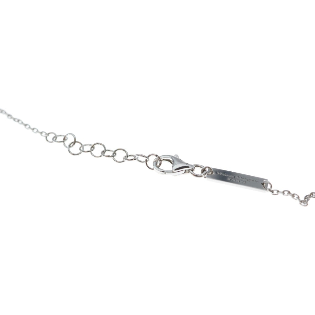 Maison Martin Margiela(メゾンマルタンマルジェラ) ロゴ リング ペンダント シルバー ネックレス SM1UU0066 P8865