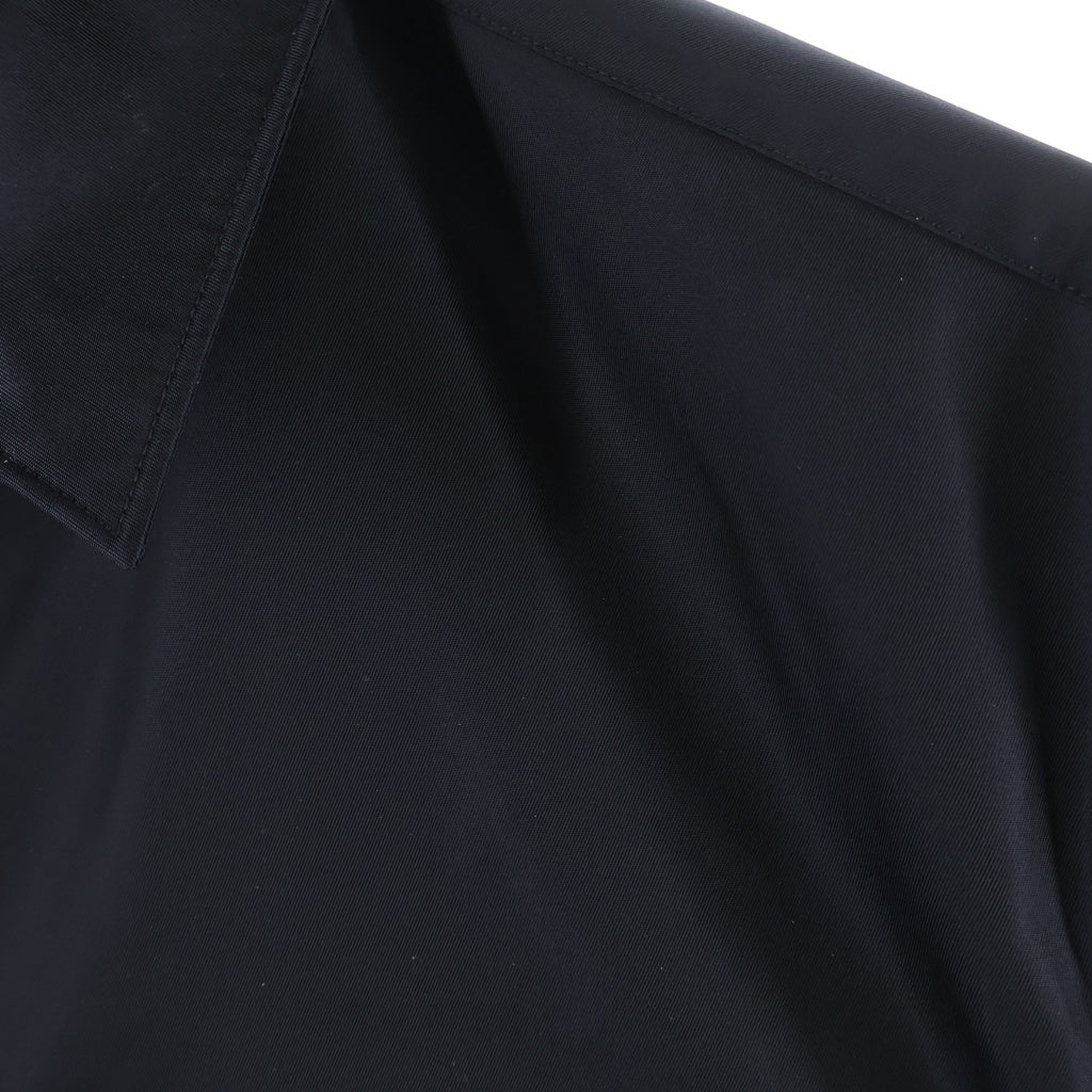 PRADA(プラダ) RE-NYLON リナイロン トライアングルロゴプレート コーチジャケット ブラック SC514 S202 1WQ8