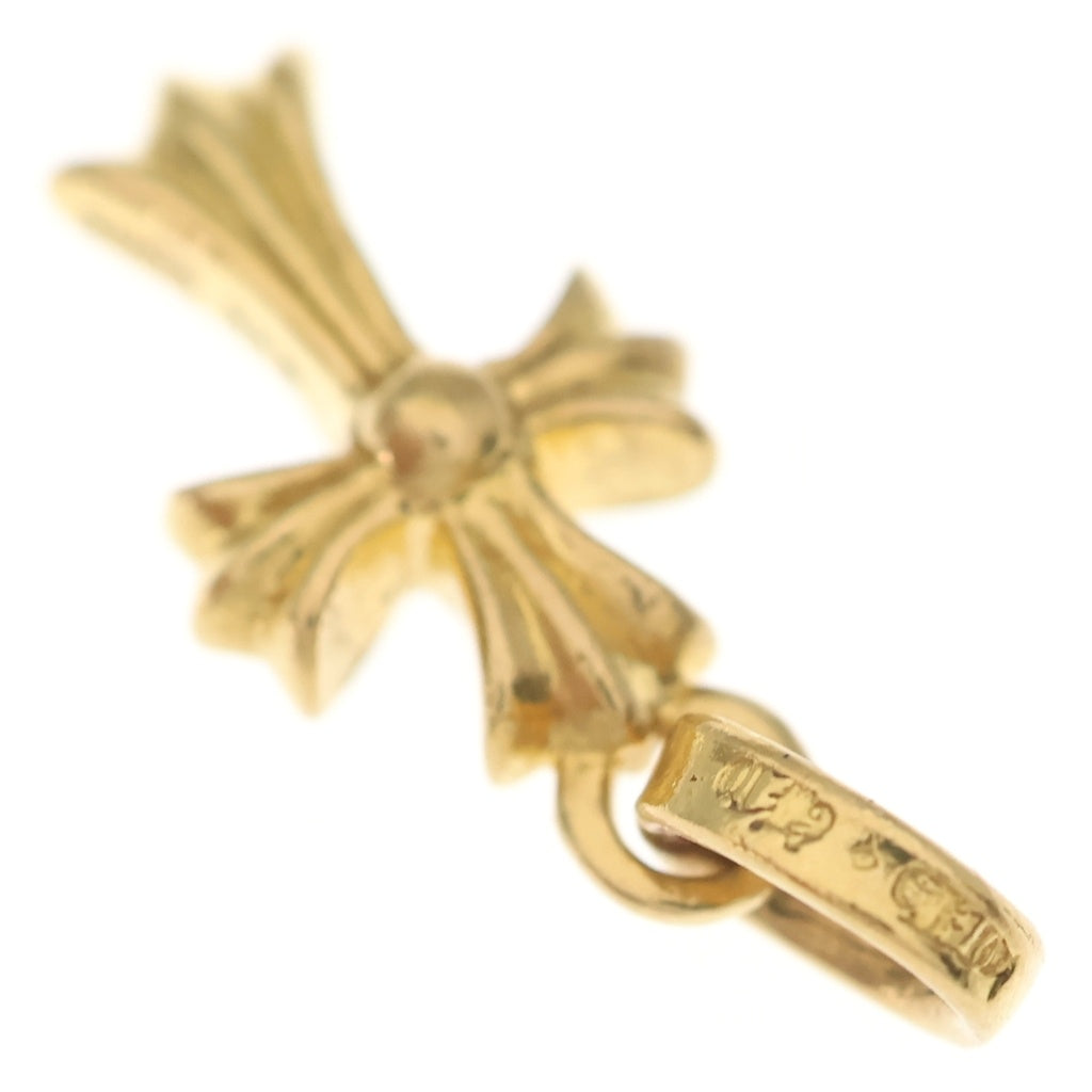 CHROME HEARTS(クロムハーツ) 22K CRS BBYFAT P/DIA ベイビーファットクロス PAVEダイヤ ペンダントトップ ゴールド BCA035