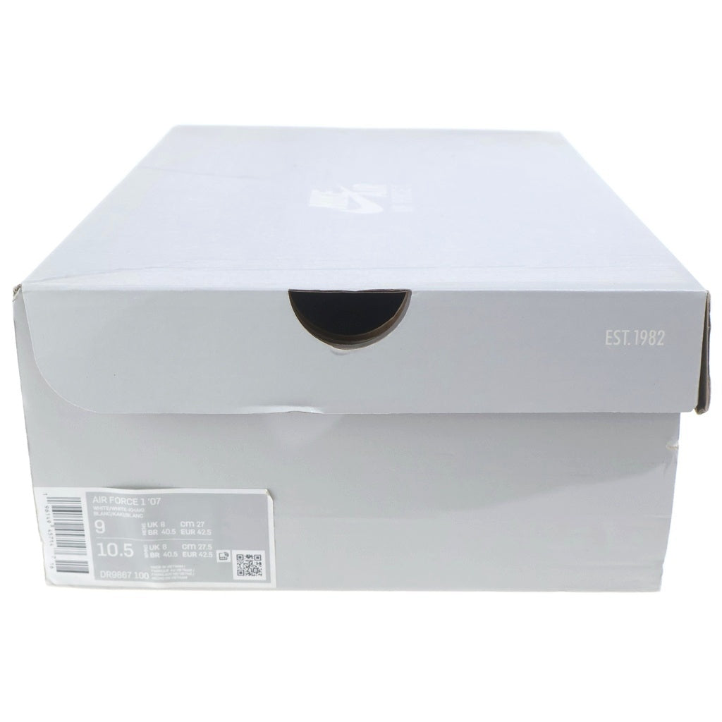 NIKE(ナイキ) AIR FORCE 1 LOW '07 DR9867-100 エアフォース1 ローカットスニーカー ホワイト/カーキ US9/27cm