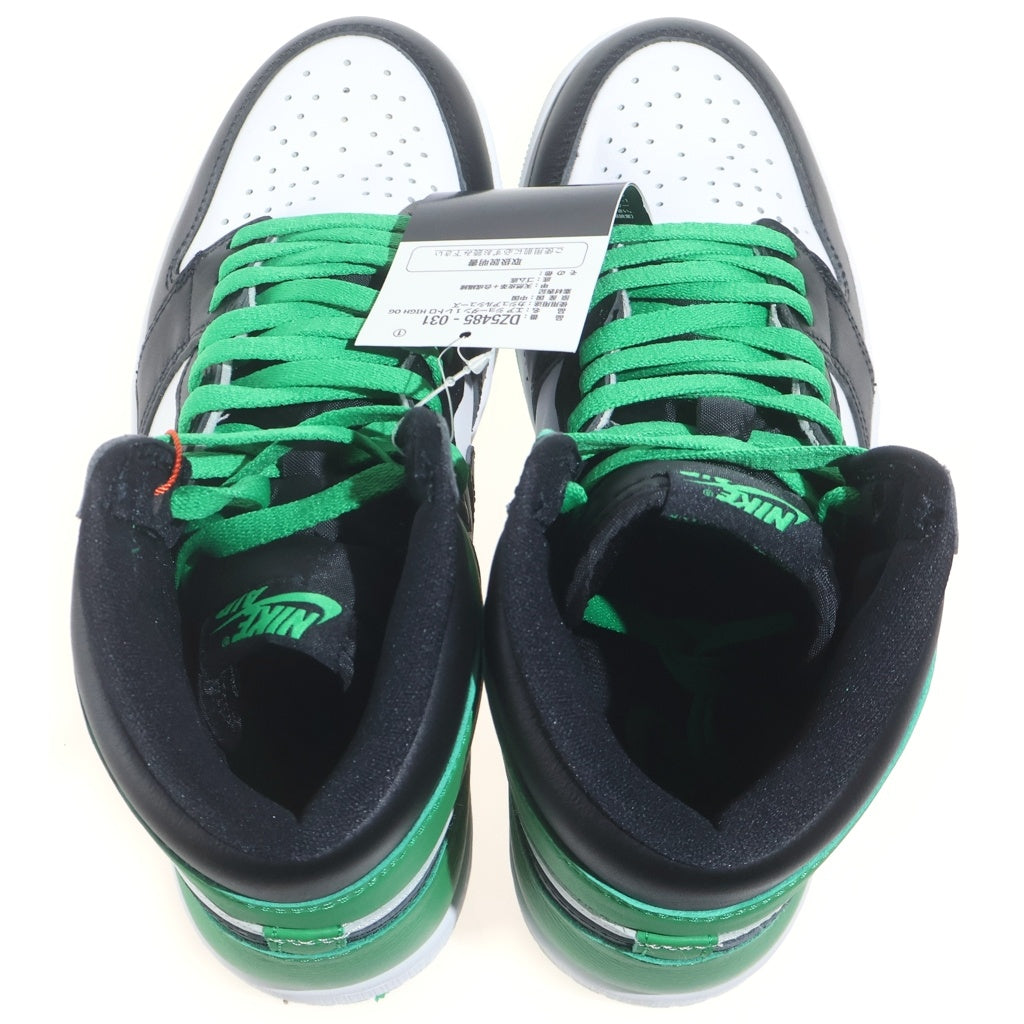 NIKE(ナイキ) AIR JORDAN 1 RETRO HIGH OG CELTICS LUCKY GREEN DZ5485-031 エアジョーダン1 セルティックス ラッキーグリーン ハイカットスニーカー グリーン US9/27cm