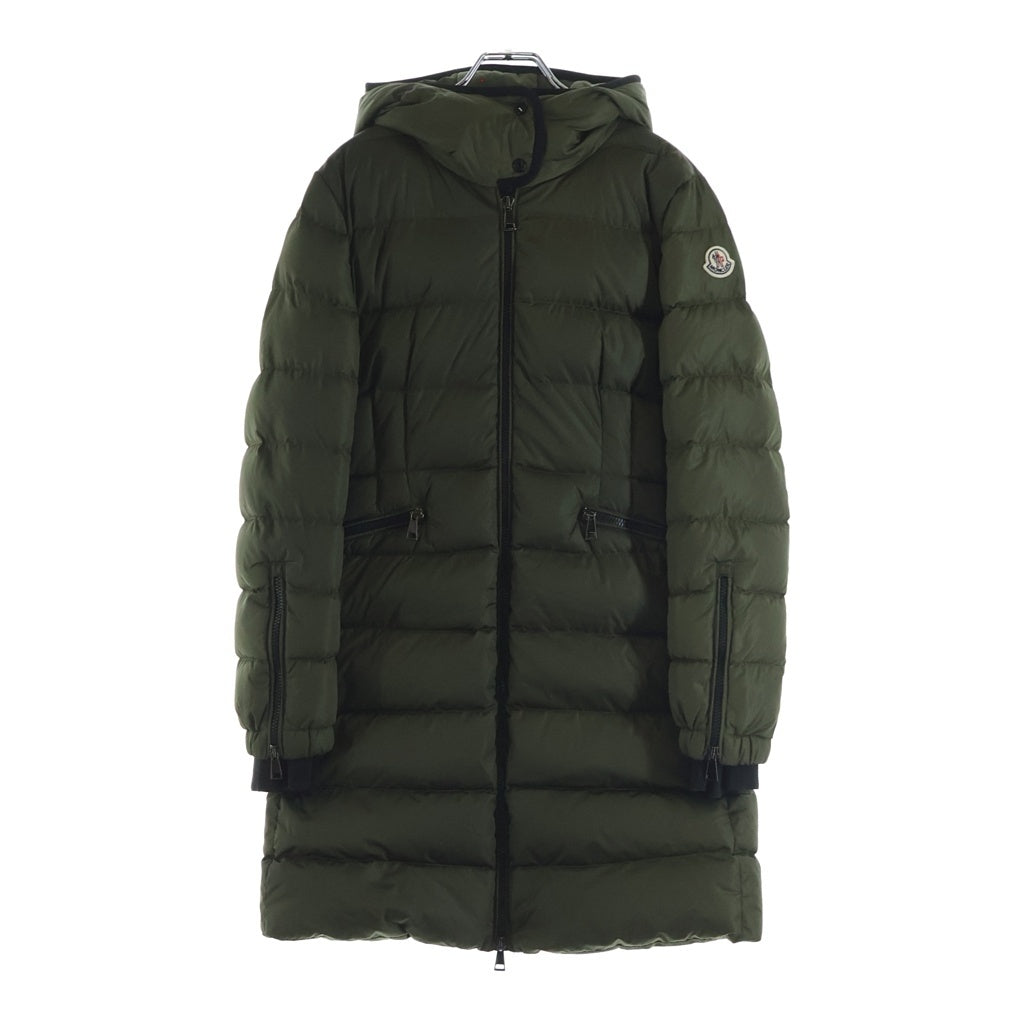 MONCLER(モンクレール) 19AW BETULONG GIUBBOTTO ベチュロング ナイロン フーデッド ダウンコート ジャケット カーキ レディース E20934936505
