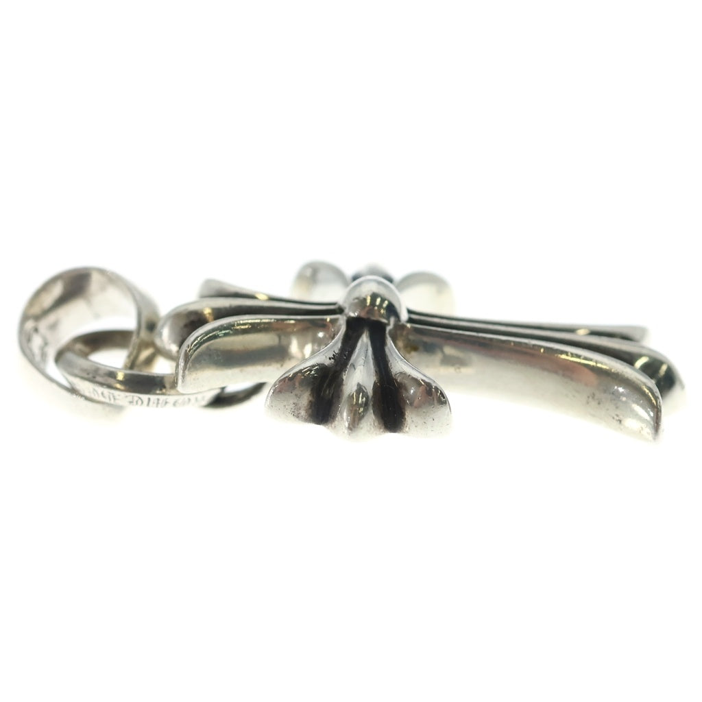 CHROME HEARTS(クロムハーツ) CH CRS SML W/BALE Wベイル スモールCHクロス ペンダントトップ シルバー BCA218