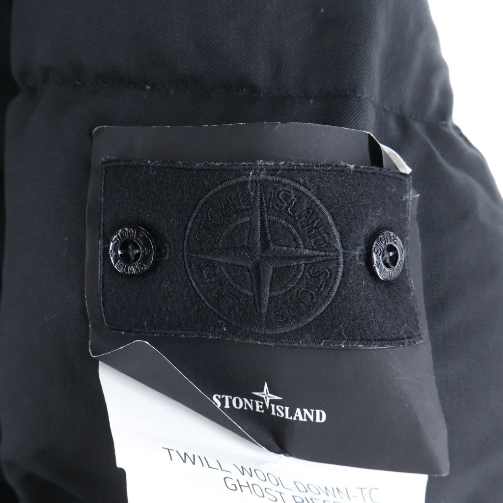 STONE ISLAND(ストーンアイランド) 24AW GIUBBOTTO GHOST IMB PIUMA RDS ダウンジャケット ブラック 8115453F3