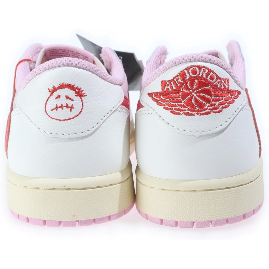 NIKE(ナイキ) ×Travis Scott Air Jordan 1 Retro Low Sail Tropical Pink エアジョーダン1 レトロ OG セイル トロピカルピンク ローカットスニーカー US8.5/26.5cm IQ7604-101