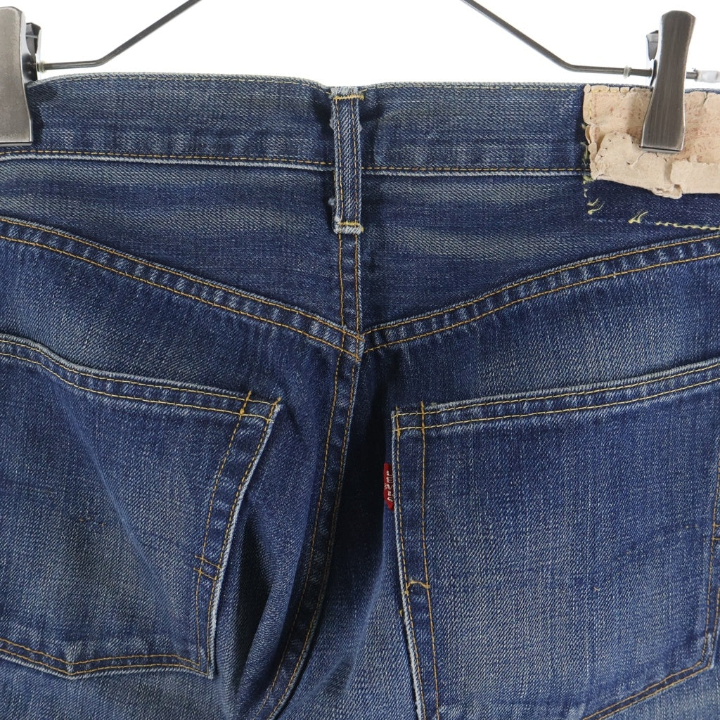 Levi's VINTAGE CLOTHING(リーバイス ビンテージ クロージング) 01年製 復刻 66501 ボタンフライストレートデニムパンツ インディゴ J22 031757 0601