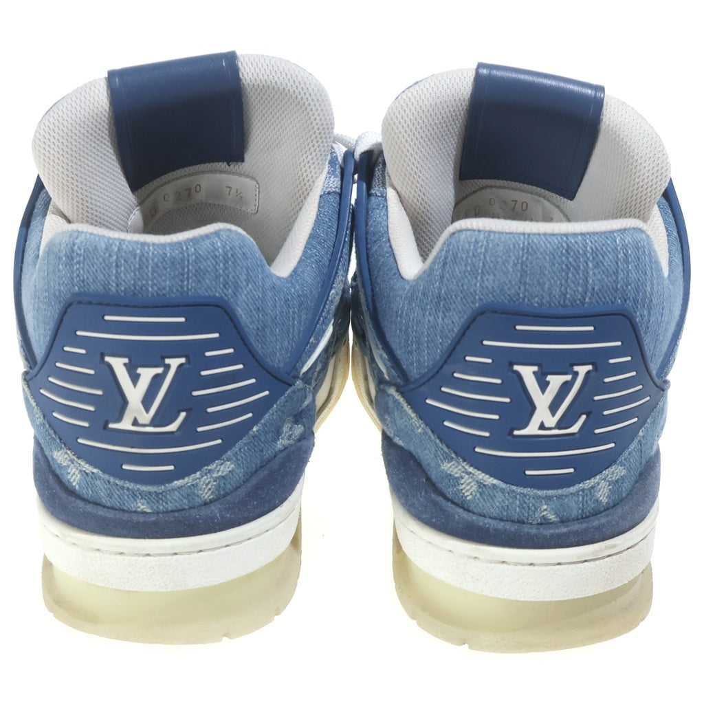 LOUIS VUITTON(ルイヴィトン) モノグラムデニム LVトレイナー FD0270 ブルー FD0270