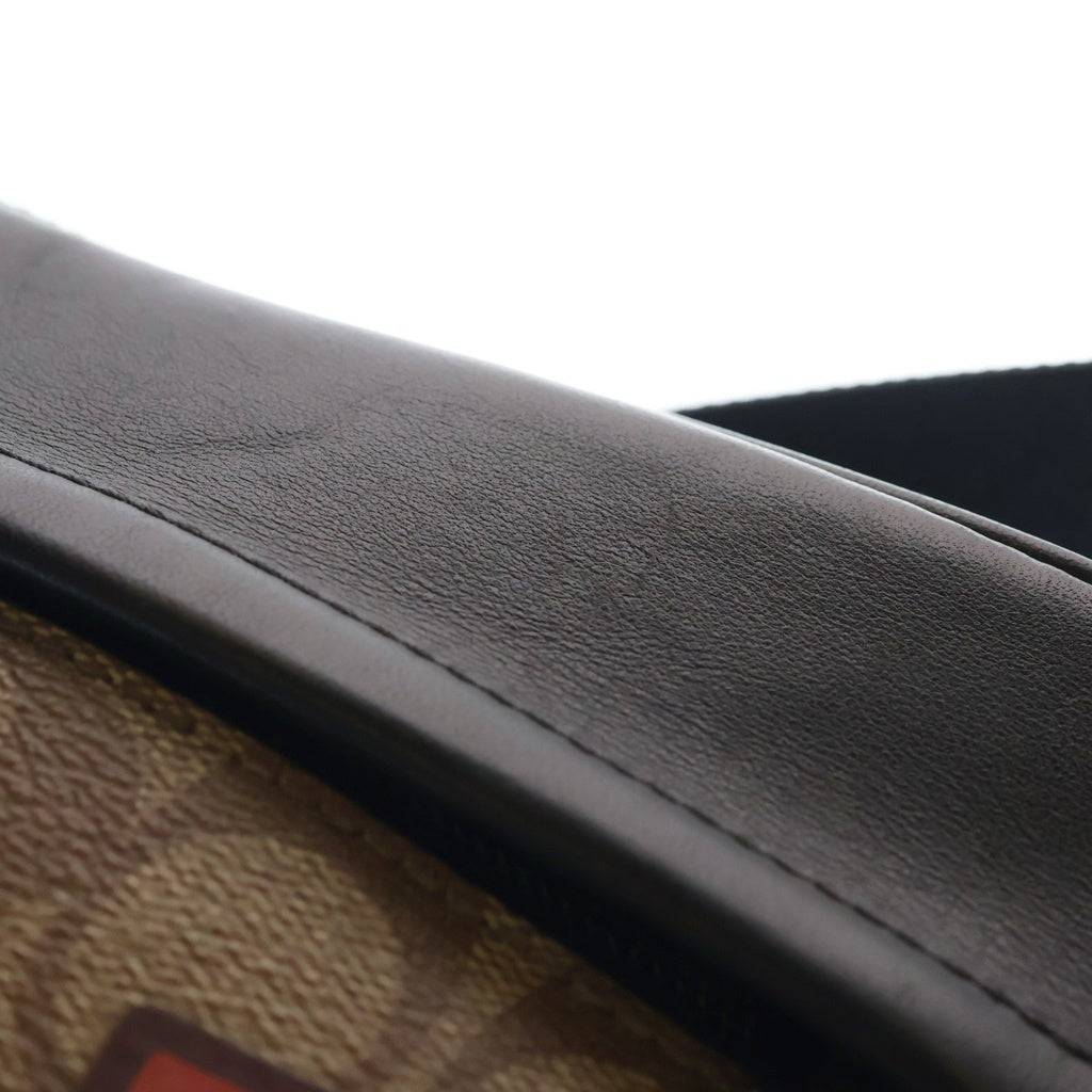 COACH(コーチ) グラハム カメラバッグ レザー ショルダーバッグ ブラウン/ブラック 72947 レディース