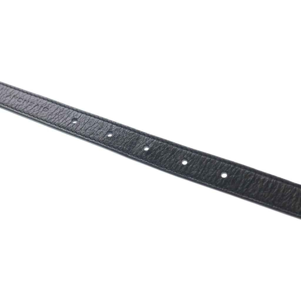 GIVENCHY(ジバンシィ) VOYOU BELT レザー ヴォワイユー ベルト レディース ブラック -