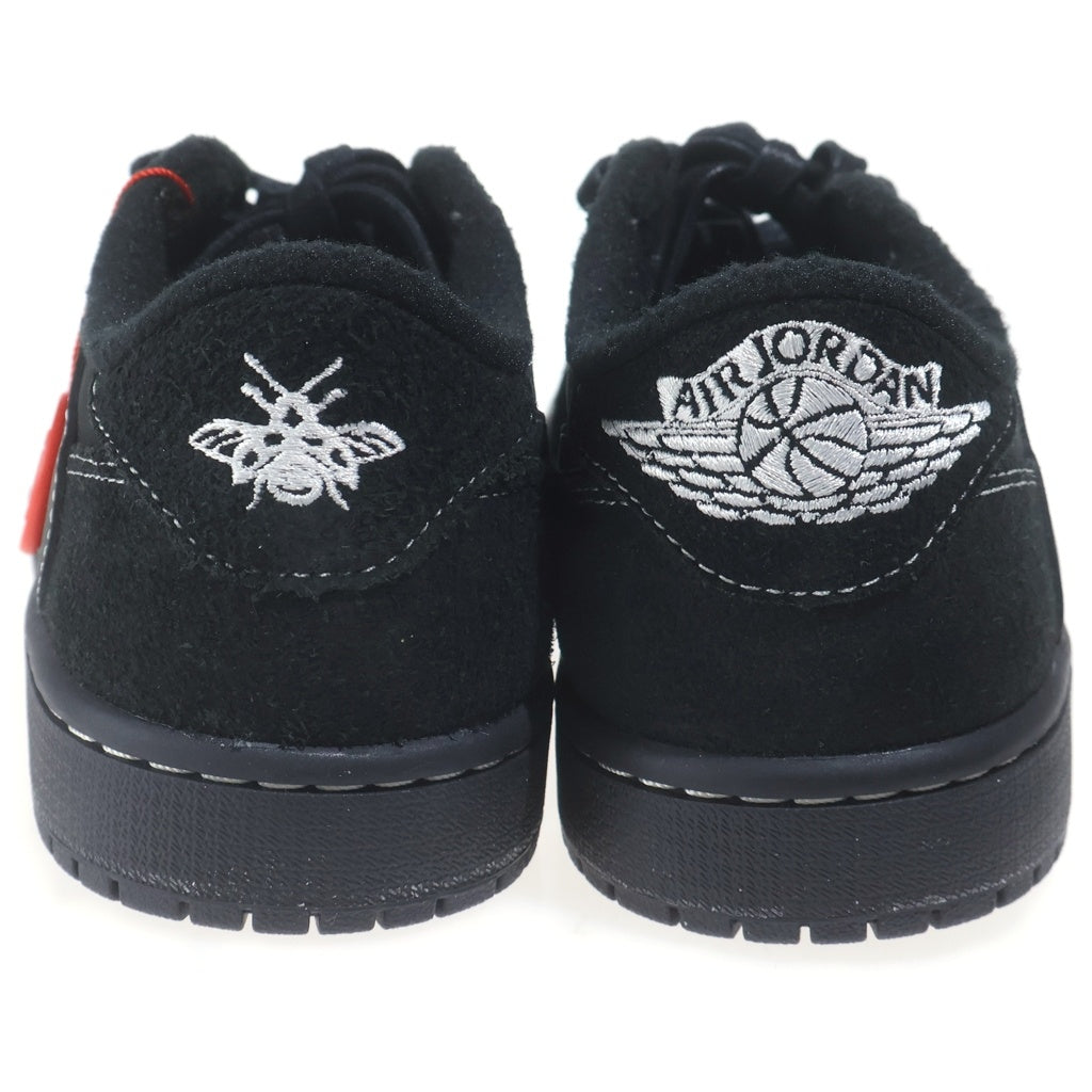 NIKE(ナイキ) ×TRAVIS SCOTT AIR JORDAN 1 LOW OG SP BLACK PHANTOM エアジョーダン1 ブラックファントム ローカットスニーカー ブラック US8/26.0cm DM7866-001