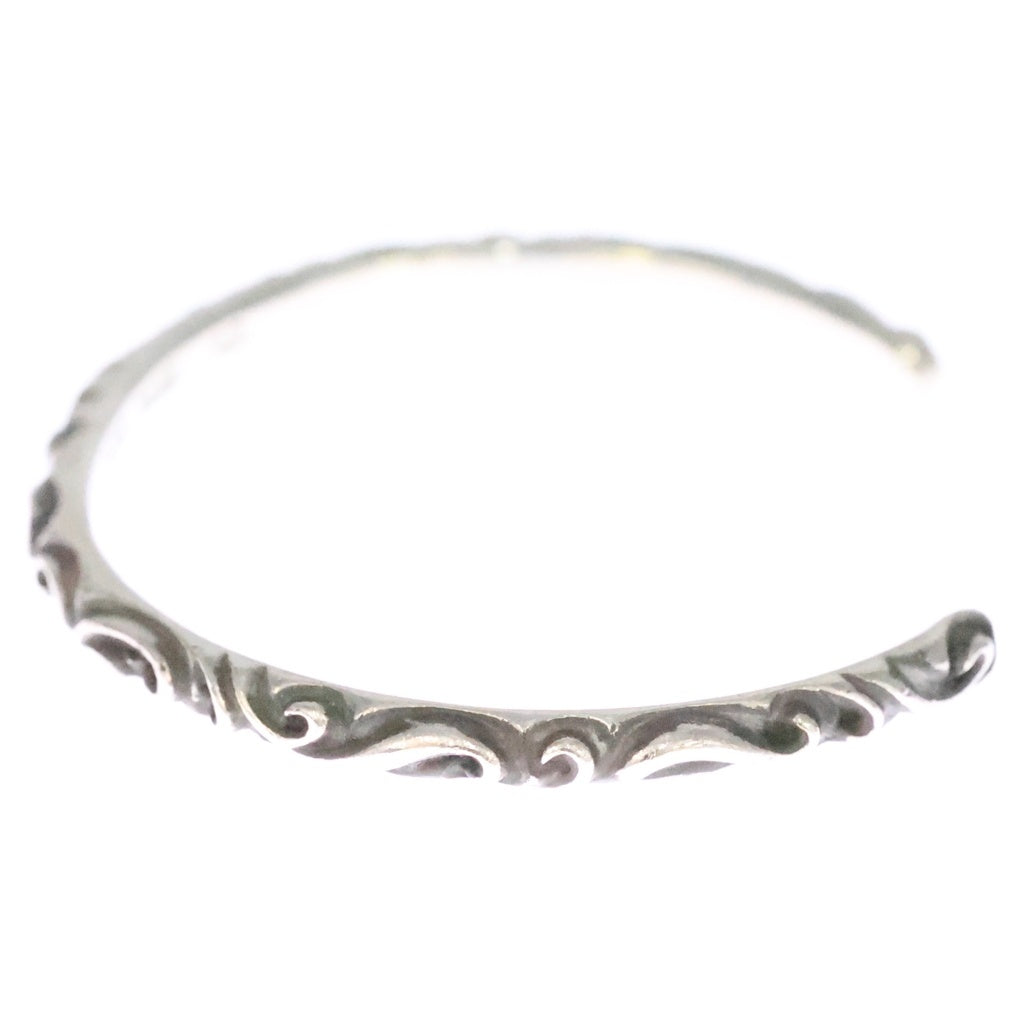 CHROME HEARTS(クロムハーツ) BANGLE SCROLL スクロールバンドバングル ブレスレット シルバー BCA127 -