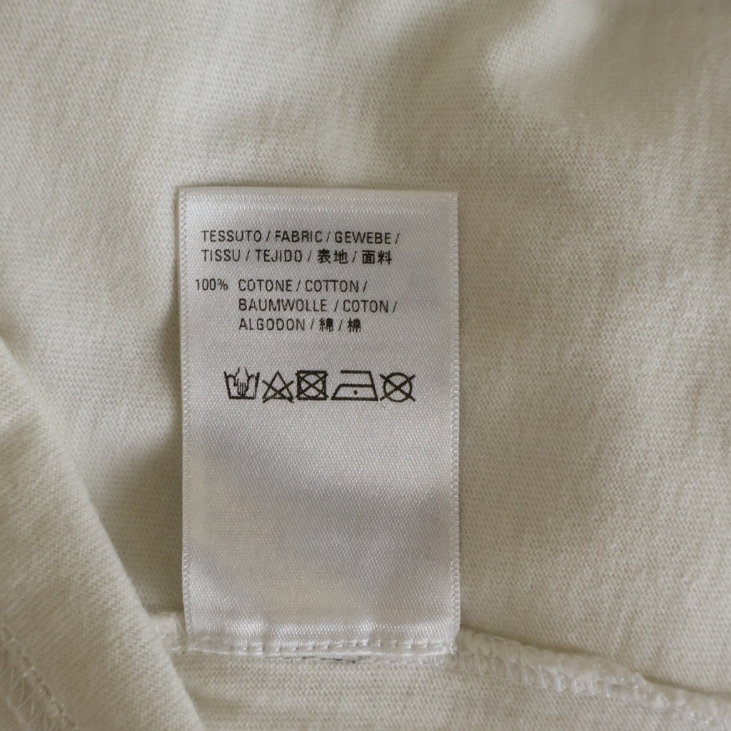 BALENCIAGA(バレンシアガ) 20SS リアルバレンシアガ フロントプリント クルーネック半袖カットソーTシャツ ホワイト 612966 TIV47