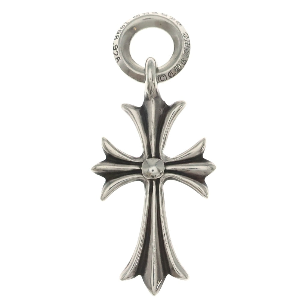 CHROME HEARTS(クロムハーツ) TINY CH CROSS タイニーCHクロス チャーム ネックレストップ シルバー BCA382 -
