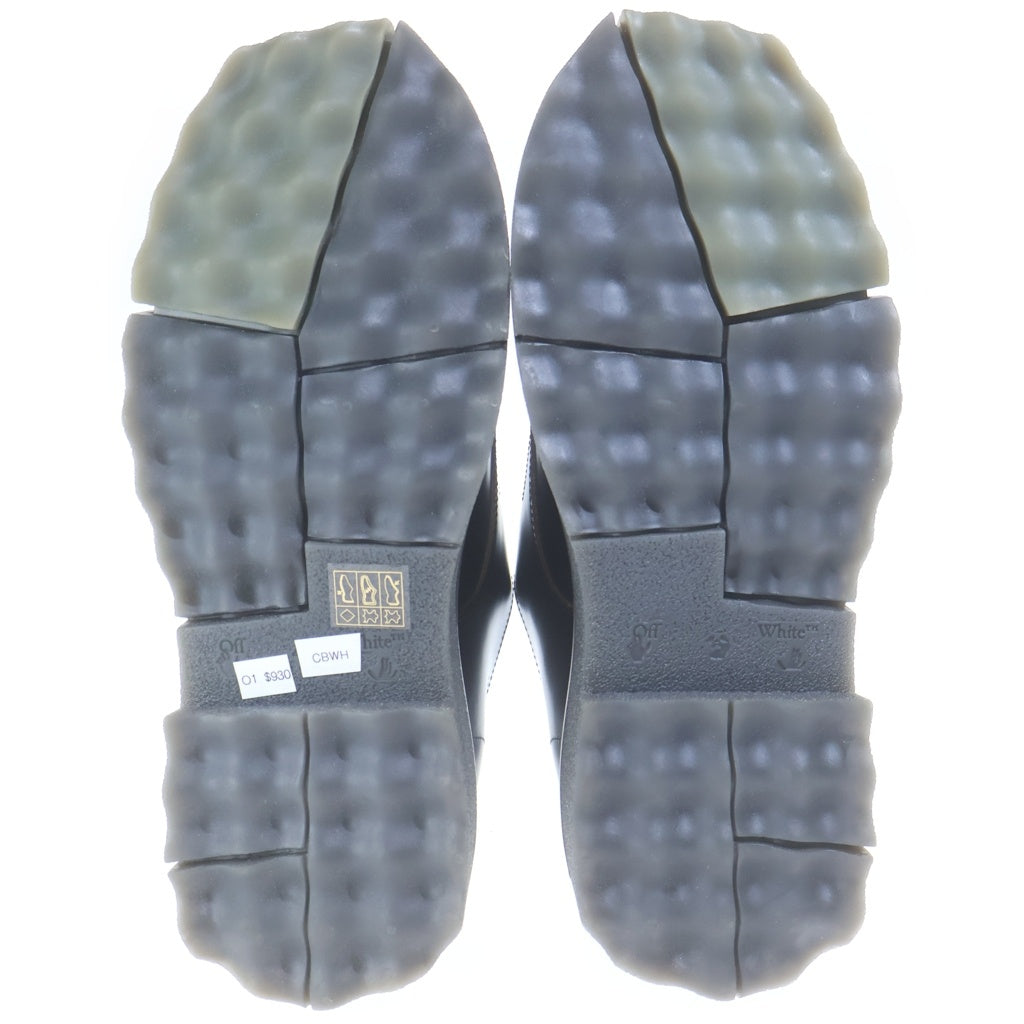 OFF-WHITE(オフホワイト) 22AW Sponge Sole Derby スポンジ・ソール・ダービー ブーツ ブラック