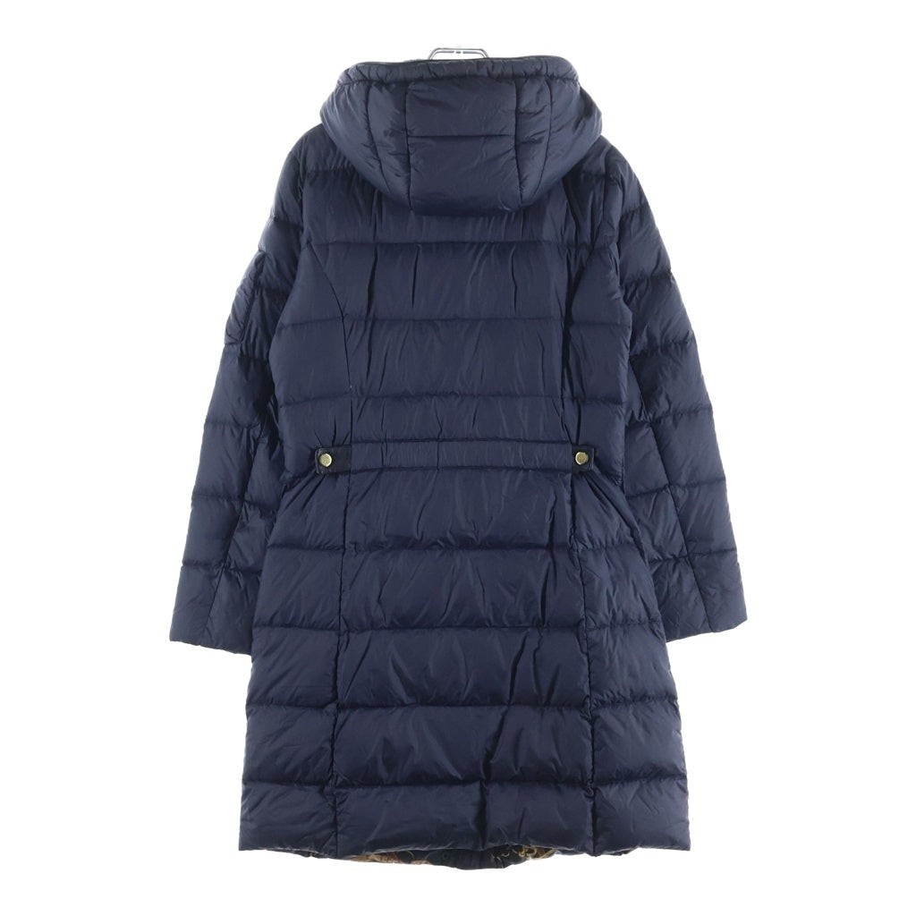 LAUREN RALPH LAUREN(ローレンラルフローレン) ダウンジャケット ダウンコート 裏地ベルト柄 レディース ブラック