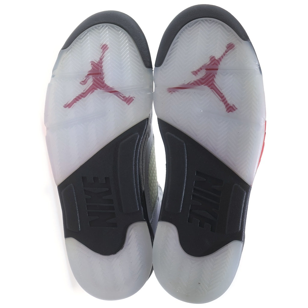 NIKE(ナイキ) AIR JORDAN 5 RETRO OG FIRE RED エアジョーダン レトロ ファイアレッド ハイカットスニーカー ホワイト/レッド US10/28cm DA1911-102