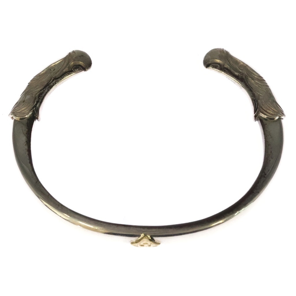 鷲見太郎(ワシミタロウ) Face Bangle K18 Eagle Eetal L イーグルフェイスシルバーバングル シルバー/バングル