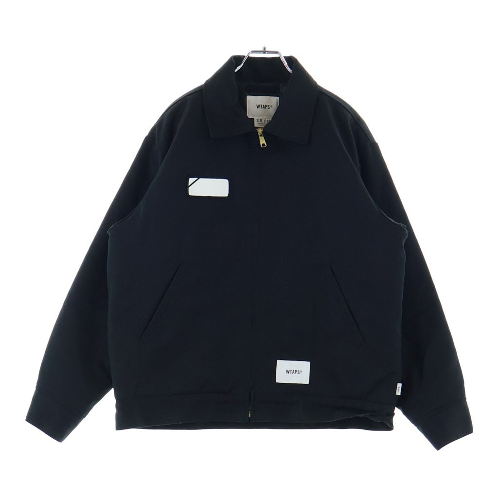 WTAPS(ダブルタップス) 24AW Wrecker Jacket ジップアップ レッカー ジャケット ブラック 242WVDT-JKM05