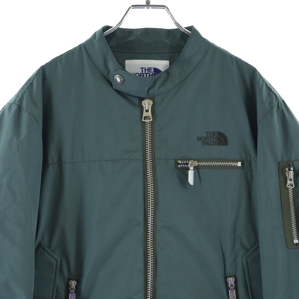 JUNYA WATANABE COMME des GARCONS(ジュンヤワタナベ コムデギャルソン) 22SS ×THE NORTH FACE ESTER LAMINATE JACKET GORE-TEX L-2ゴアテックスライダースブルゾン グリーン WI-J901