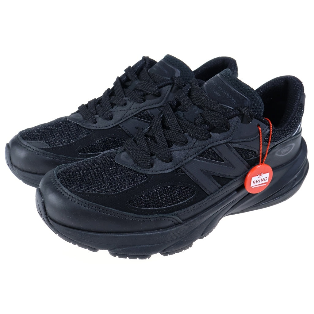New Balance(ニューバランス) × COMME des GARCONS HOMME 990V6 U990CG6 コムデギャルソンオム ローカットスニーカー シューズ ブラック US7/25cm